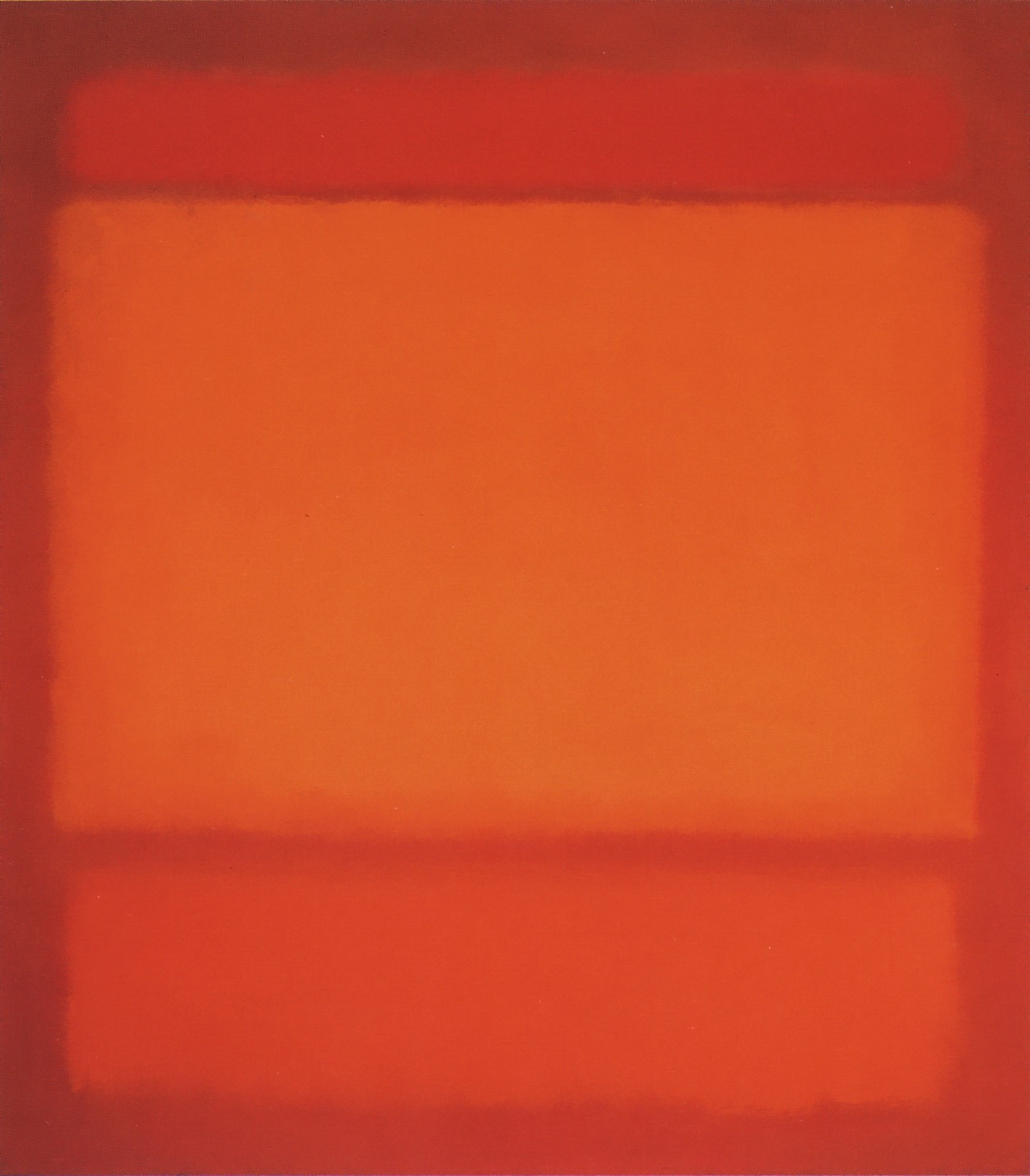 Red, Orange, Orange on Red Mark Rothko