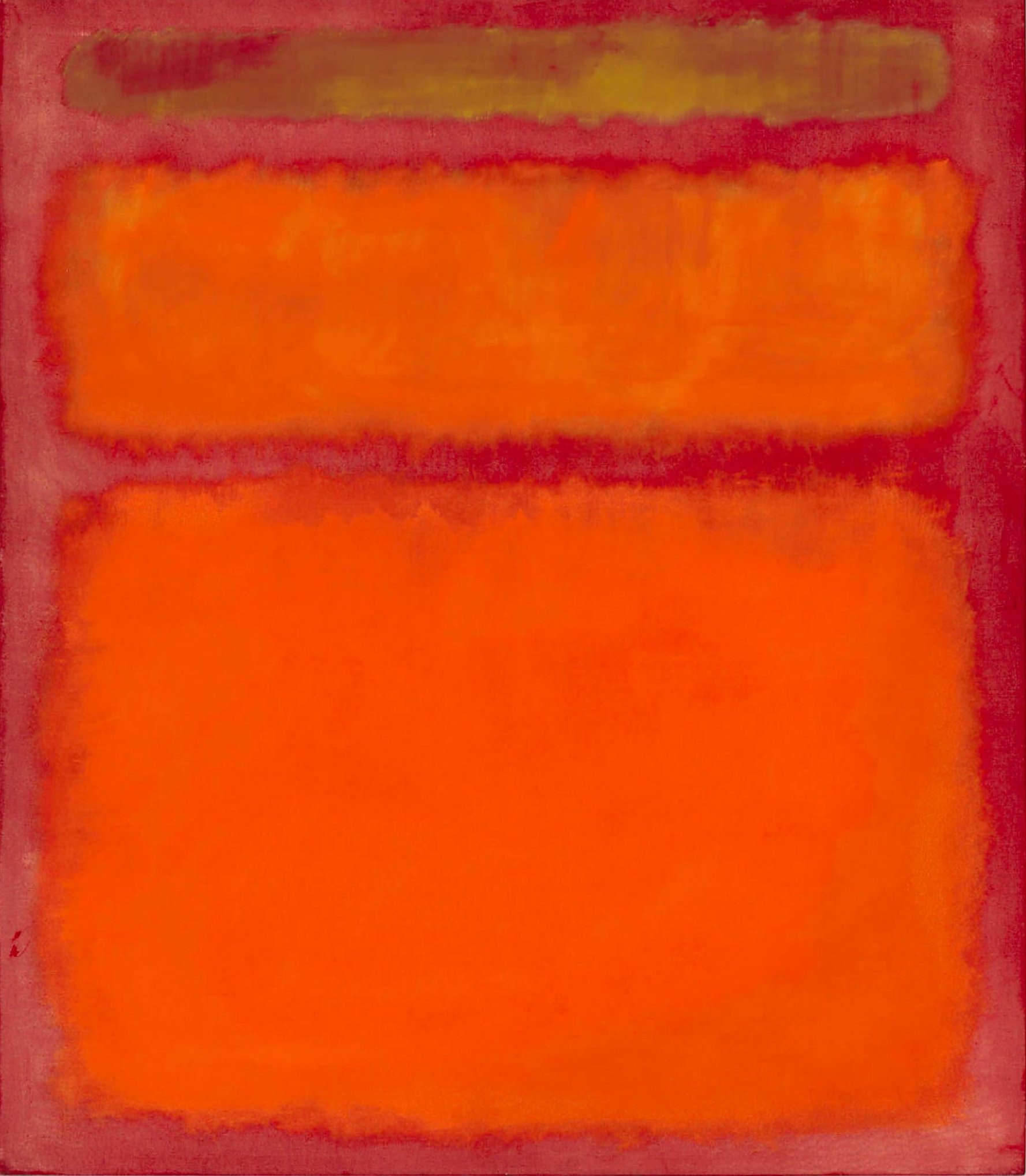Orange Red Yellow 1961 By Mark Rothko