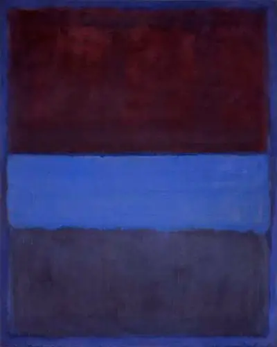 No. 61 (Rust and Blue) Mark Rothko