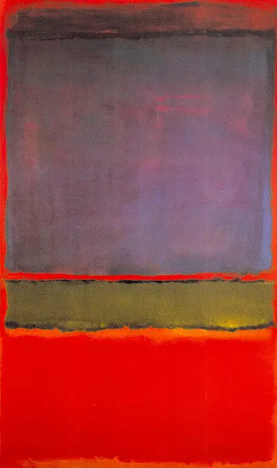 No. 6 (Violet, Green and Red) by Mark Rothko